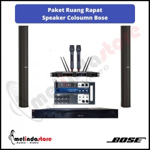 Paket Sound System Ruang Rapat Speaker Coloumn Bose MA-12 | 2 Speaker